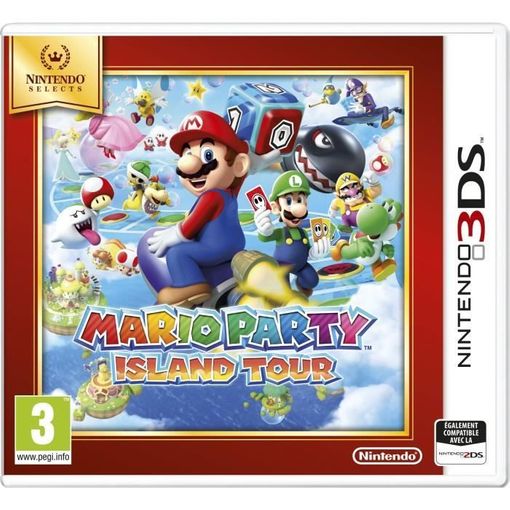 Jogo Nintendo 3Ds Mario Party: Island Tour (Francia) Nintendo - Software de jogos de vídeo - nintendo 3ds, mario party, 80 minijogos, ilhas misteriosas