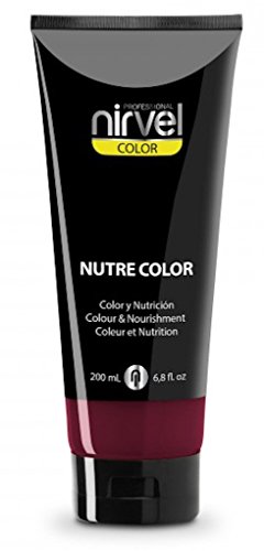 Coloração Permanente NUTRE COLOR 4.0 Temporário Vermelho (200 ml) Nirvel - Coloração de cabelo - vermelho, temporário, brilho, 200 ml