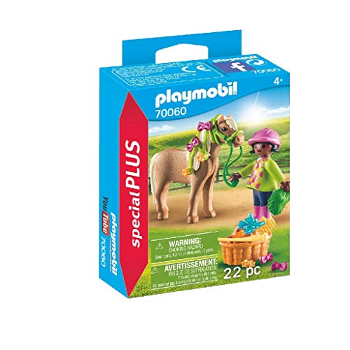 Playmobil 70060 Cavaleiro e cavalo - 3 anos - 30 peças PLAYMOBIL - Conjuntos de brinquedos - cavalo, crinolina, feno, 30 peças