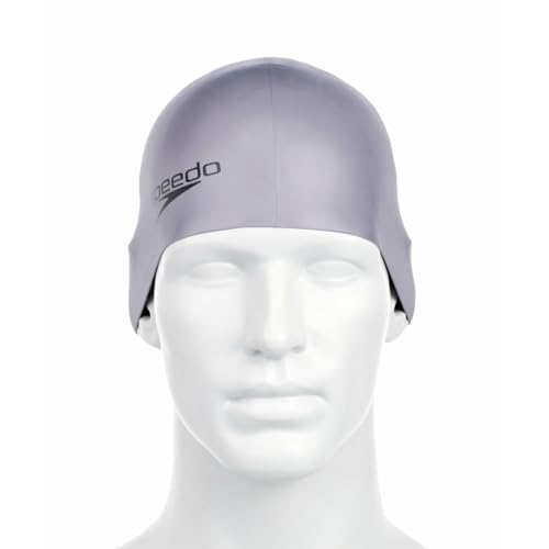 Touca para Homem SPEEDO Plain Molded Silicone Cap Preto (L) Speedo - Acessórios de vestuário - silicone, ergonômico, confortável, protetor de cabelo