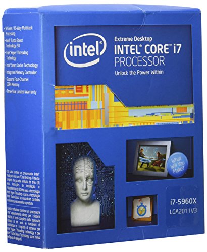 Processador INTEL-Core i7-5960X (Socket LGA2011-V3 - Octa-Core - 3.0 GHz) Intel - Processadores de computador - intel, core i7, 5960x, lga2011-v3, octa-core, 3.0 ghz