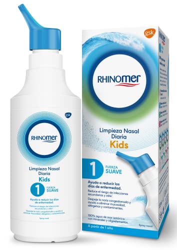 Spray nasal para uso diário RHINOMER (135 ml) Novartis - Banho e corpo - limpeza, hidratação, respiração, alergias
