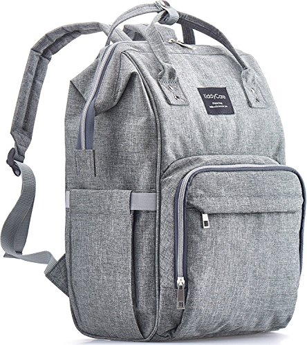 Mochila KIDDY CARE (Cinzento - Poliéster - 33x24.5x10 cm) KiddyCare - Mochilas - poliéster, 33x24.5x10 cm, bolsas, ajustável