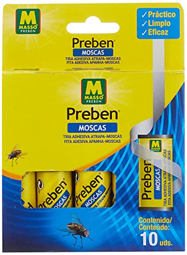 Fita para Mosquito Eléctrico PREBEN 231390 Comercial Química Massó - Armadilhas de controle de pragas - elétrico, preto, plástico