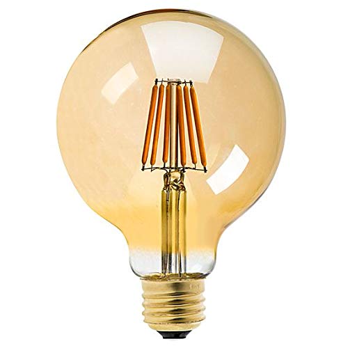 Lâmpada LED Ilumini G125 Vintage Cobre Filamento E27 6.5W Equi. a 50W 3000K ilumini - Luminárias Decorativas - led, e27, 6.5w, 3000K