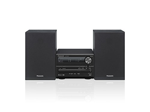 Panasonic Sc-Pm254Eg-K Sistema de Áudio em Casa com Fios 2.0 Canais Preto Panasonic - Áudio - bluetooth, micro sistema, 2 canais, usb