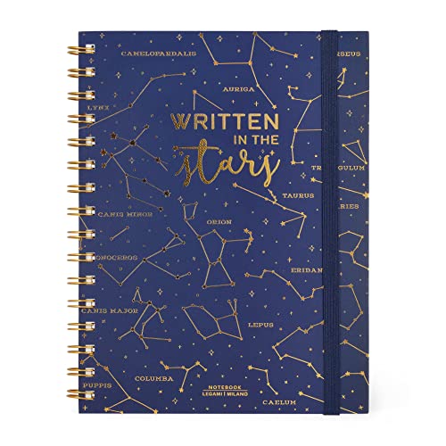 Caderno LEGAMI Espiral (A5 - 21x15cm - 96 Folhas) Legami - Cadernos e bloco de notas - A5, 96 folhas, margens coloridas, desmontável