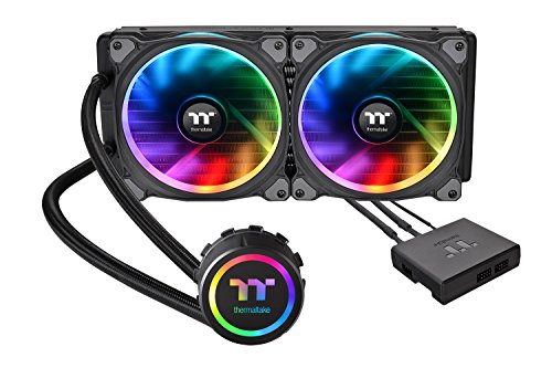 Water Cooler THERMALTAKE Floe Riing RGB 280 Thermaltake - Peças de refrigeração de sistema de computador - water cooler, rgb, 280