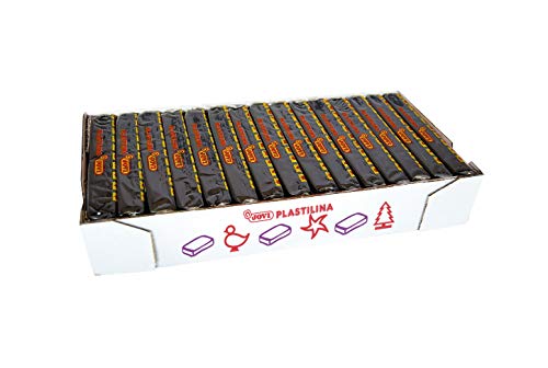 Joviacola de Plástico 15 Pastilhas 150 G Jovi - Materiais de cerâmica e escultura - plasticina, versátil, maleável, 150 g