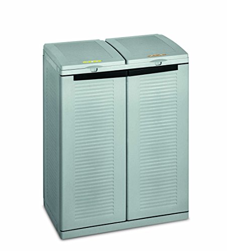 Caixa de Lixo TERRY ECO CAB 2 (110l - Plástico) TERRY - Lixeiras e cestos de lixo - 110l, plástico, fecho a chave, tampa amovível