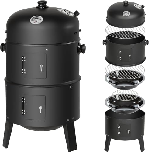 Churrasqueira TECTAKE (Preto - Aço Inoxidável - 104x60.5x85 cm) TecTake - Aquecedores de pratos e travessas - 104x60.5x85 cm, aço inoxidável, preto