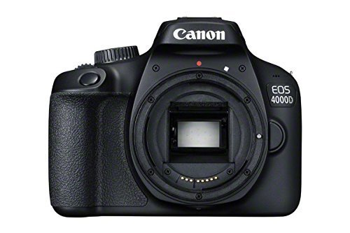 Máquina Fotográfica Reflex CANON EOS 4000D (18.0 MP - Sensor: APS-C - ISO: 100 a 12800) Canon - Câmeras - 18 MP, APS-C sensor, 100-12800 ISO, Full HD vídeo