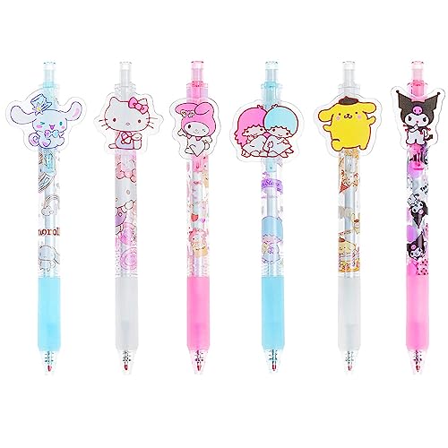 Marcador de Gel Lápis de Gel Animais de Estimação Purewhite Brush - Canetas - conjunto, 6 cores, design animais, tinta à base dágua