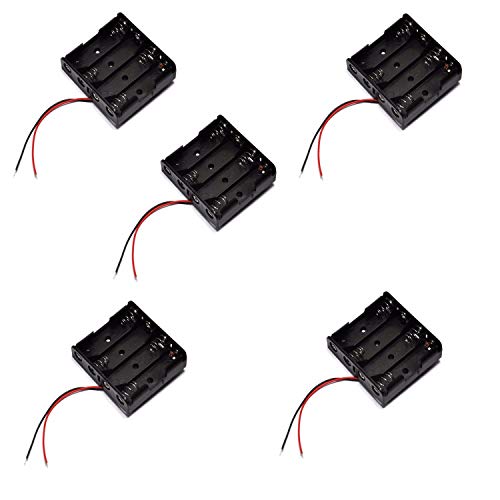 Caixa de Bateria 4 Pilhas 6V 5 X (Recondicionado Como Novo) Rajotero - Baterias - 4 pilhas, 6v, recondicionado, caixa de bateria