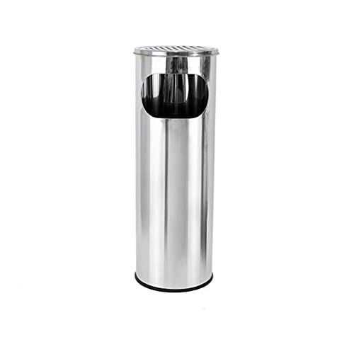 Caixote do Lixo INNOVATION HOME FURNISH METAL (Cinzento - Aço) Acan - Acessórios de contenção de resíduos - metal, 2 compartimentos, cinzento, aço