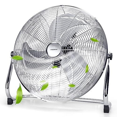 Ventoinha de Chão AIGOSTAR Clover (3 velocidades - 100 W - Diâmetro: 51 cm) Aigostar - Ventiladores - 3 velocidades, 100 W, diâmetro 51 cm