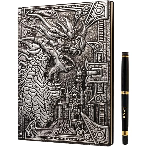 Caderno LYNX Dungeons and Dragons (200 páginas) LYNX - Cadernos e bloco de notas - dungeons & dragons, 200 páginas, ilustrações, classes de personagem
