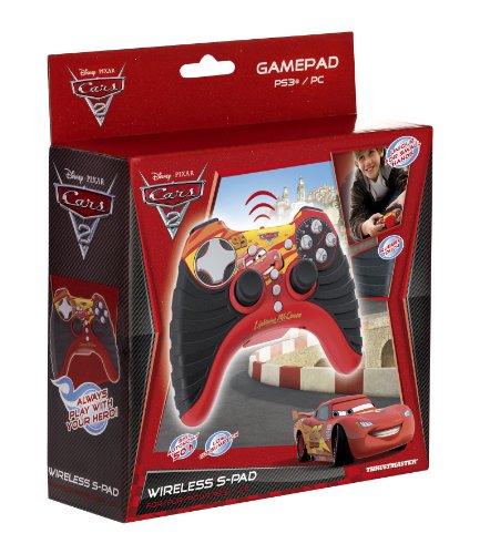 Joystick THRUSTMASTER Disney Cars 2 Mini Gamepad (PS4 / PC - USB) THRUSTMASTER - Controladores de jogo - joystick, ps4, pc, usb