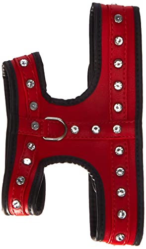 Peitoral para Cão FERPLAST One Touch Joy (Vermelho) FERPLAST - Coleiras e arnês para animais de estimação - antiestático, plástico, vermelho