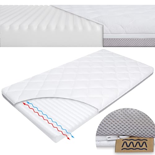 Colchão de Berço MANUFAKTURA Materacy (90x50 cm) ManufakturaMateracy - Colchões - algodão, 90x50 cm, 5 cm, berço
