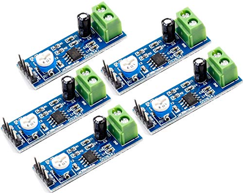 Amplificador LM386 5 Unidades (Recondicionado Como Novo) TECNOIOT - Áudio - amplificador, lm386, recondicionado, 5 unidades