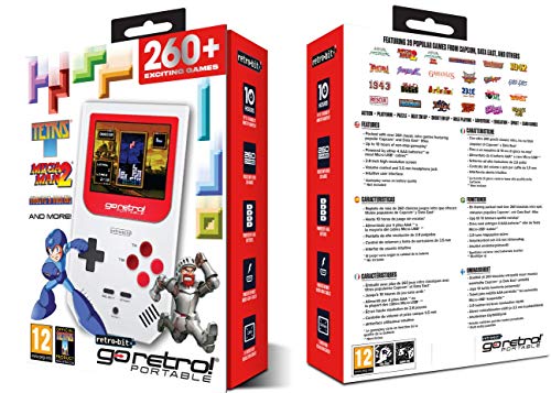 Consola Portátil Retrobit Go Retro 8 Bit Azul Koch Media - Consolas de videojogos - portátil, retro, azul