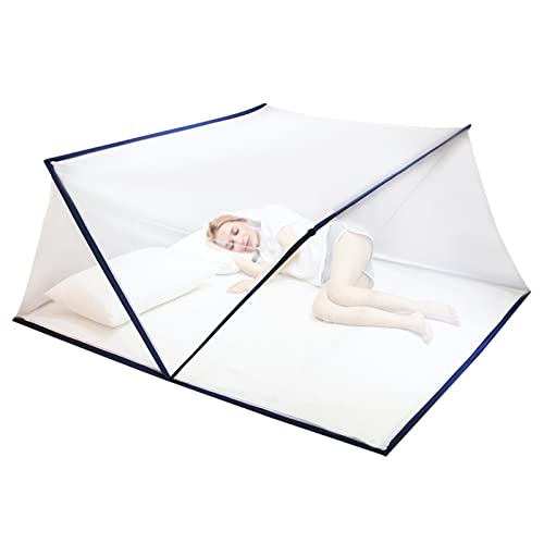 Mosquiteiro de Cama BALAKAKA Azul (160x190cm) Balakaka - Redes mosquiteiras e telas anti-insetos - mosquiteiro, cama, azul, alumínio, 160x190cm