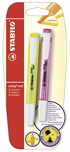 Marcadores Fluorescentes STABILO Swing Cool (Pincel - Multicor) Stabilo - Marcadores de texto - multicor, fluorescente, pincel