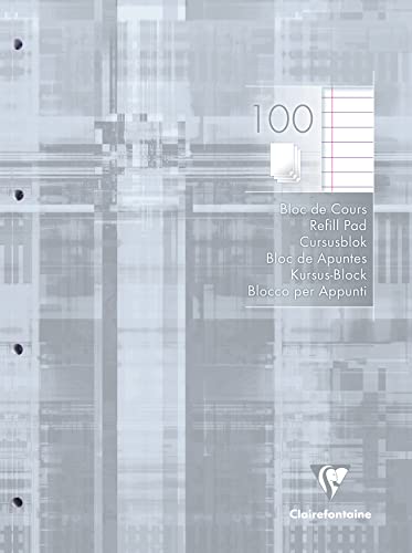 Bloco de Notas Clairefontaine A4 2-fach gelocht (Recondicionado Como Novo) Clairefontaine Rhodia - Papel para fichários - a4, 2-fachada, gelado, qualidade elevada