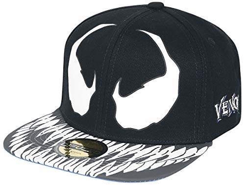 Boné Marvel Comics Venom Mask Glow-in-the Dark Snapback 
Marca:
Bioworld
 - Chapéus - marvel, venom, Glow in the Dark, snapback