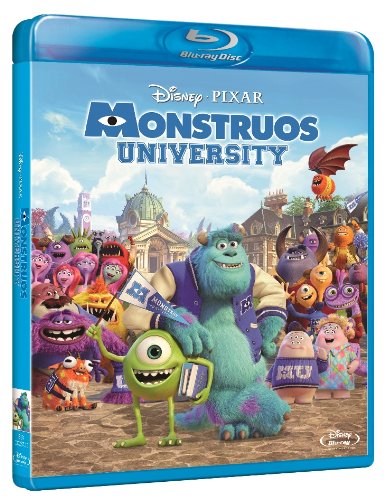 Monstros Universitários (Edição em Espanhol) Disney - Dvds e vídeos - monstros, universitários, edição espanhol
