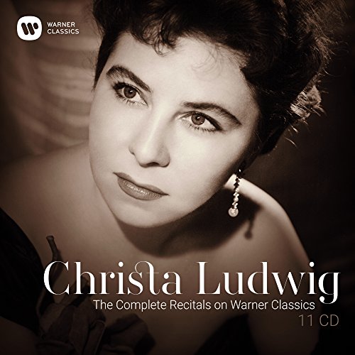 Christa Ludwig - The Complete Recitals on Warner Classic 11CDs PLG UK CLASSICS. BOX CLASSICA, VARI, - Música e gravações de som - christa ludwig, recitais, warner classic, 11cds, cantora