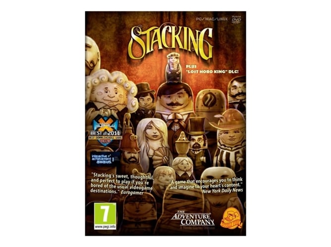 Jogo de Tabuleiro BANDLAND GAMES Stacking (Idade Mínima Recomendada: 3 anos) Bad land games - Software de jogos de vídeo - 2-4 jogadores, idade mínima 3 anos, 20 minutos, missões