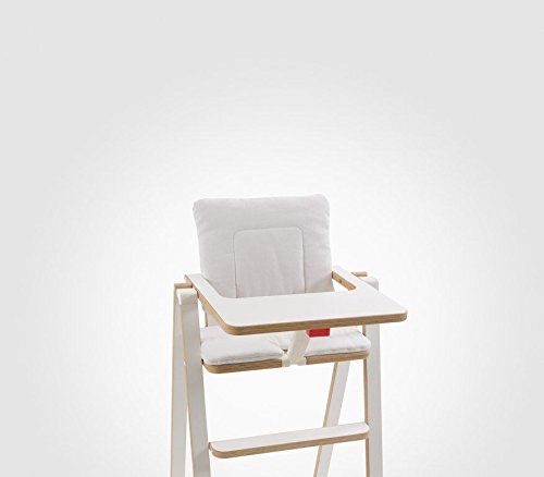 Almofada de Assento SUPAFAT Comfort (Cinzento) SUPAFLAT - Acessórios para cadeira alta e assento elevatório - cinzento, algodão, lavável