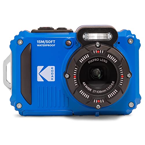 Máquina Fotográfica Compacta KODAK WPZ2 (Azul) Kodak - Câmeras digitais - compacta, kodak, wpz2, azul