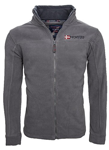 Casaco para Homem NORWAY POLO Cinzento para Montanha (XL) Geographical Norway - Casacos e jaquetas - casaco, homem, cinzento, montanha
