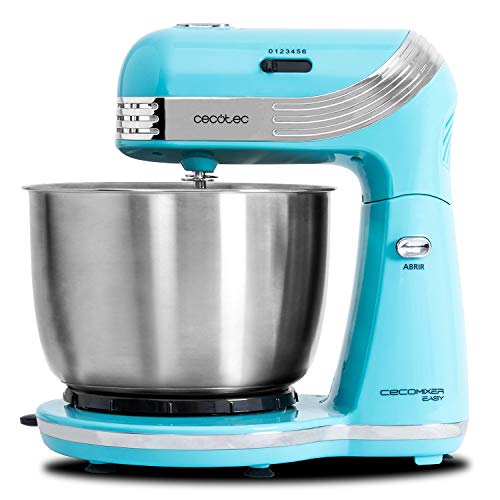 Cecotec Cecomixer Easy Batedeira de Varas 250 W Azul Cecotec - Batedeiras e liquidificadores - batedeira, varas, 250W, azul