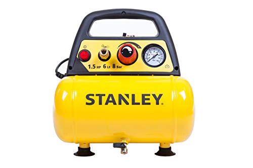 Compressor de Ar STANLEY Coaxial 6L 8 Bar 1.5 Cv STANLEY - Compressores - compressor, ar, Stanley, coaxial, 6L, 8bar
