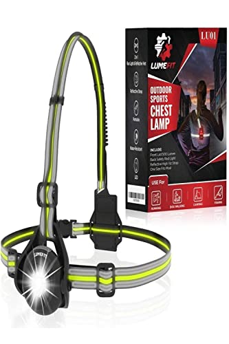 Lumefit Running Light Preto (Economia de Energia) Lumefit - Luzes de segurança e refletores esportivos - abs, poliuretano, usb, aa