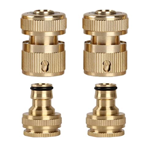 Conjunto de 4 Conectores de Mangueira VILIYDuo ViLiyDuo - Acessórios e válvulas para mangueira de jardim - conectores, mangueira, 4 peças