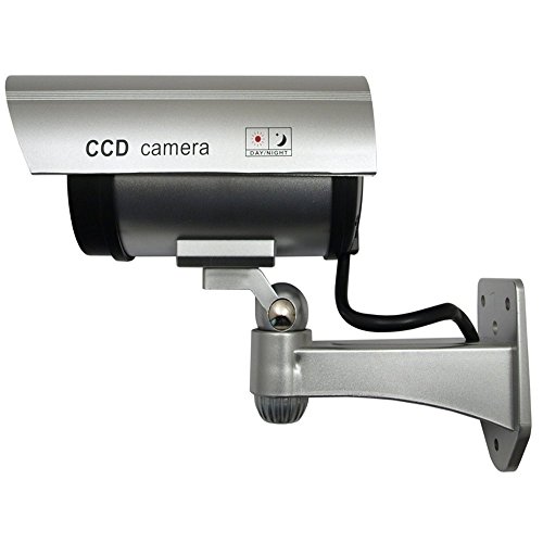 Câmara de segurança MACLEAN IR1100 Prateado DUMMY - Câmeras de vigilância falsas - ir, 640x480, 130°, prateado