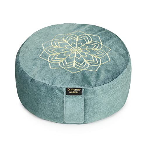 Almofada para Meditação ZAFU (Vermelho - Espuma) DiMonde - Almofadas decorativas - vermelho, espuma, meditação