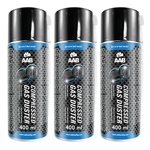 Spray Desinfetante para Computador 3X400Ml AABCOOLING - Limpeza de eletrônicos - desinfetante, computador, spray