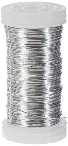 Fio para Flores Rayher 2400121 | Aço inoxidável 
Marca:
Rayher
 - Fios de artesanato - aço inoxidável, prateado
