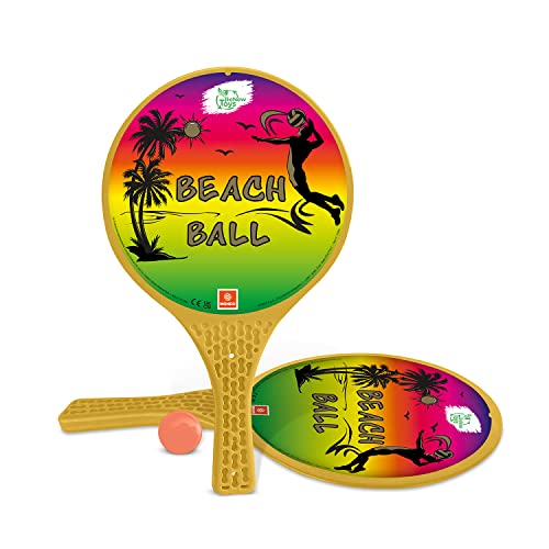 Conjunto de Paddle MONDO TOYS (Idade mínima recomendada: 3 anos) Mondo - Brinquedos - paddle, borracha, cabo, bolas
