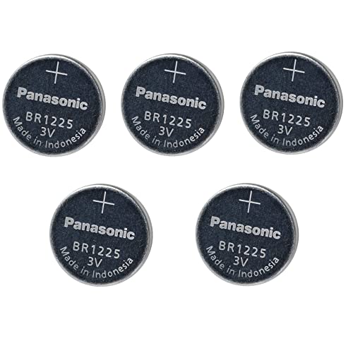 Pilha Recarregável PANASONIC BR1225-3V Panasonic - Baterias - 3V, 48 mAh, corrente curto-circuito