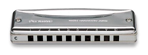 Suzyuki Promaster Mr350Vg Harmonica G Suzuki - Gaitas de boca - plástico, preto, rectangular