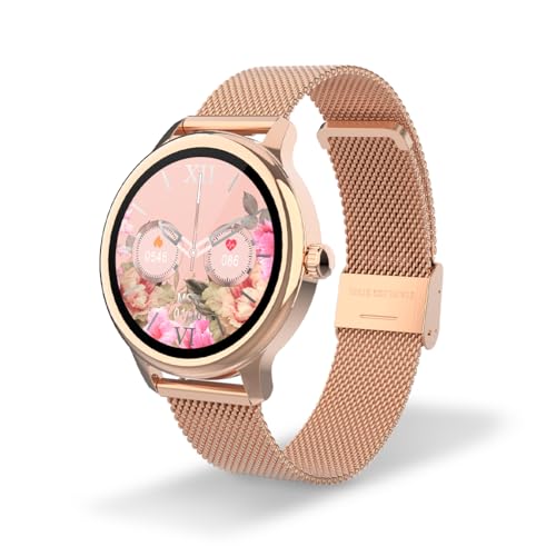 Smartwatch TECNOLOGIC Sophie (Bluetooth - Rosa) DCU TECNOLOGIC - Relógios - bluetooth, rosa