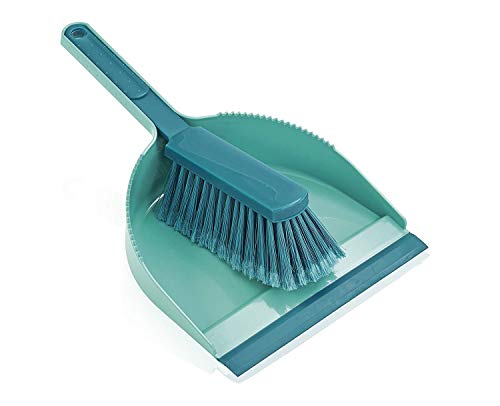 LEIFHEIT 41401 kit de limpeza e pano de limpeza Leifheit - Pás de lixo - kit de limpeza, pano de limpeza, preto, verde