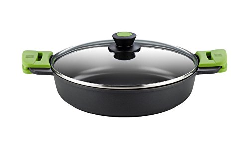 Panela BRA Prior (Alumínio fundido - Preto) Isogona - Fornos holandeses - alumínio fundido, 6 L, preto